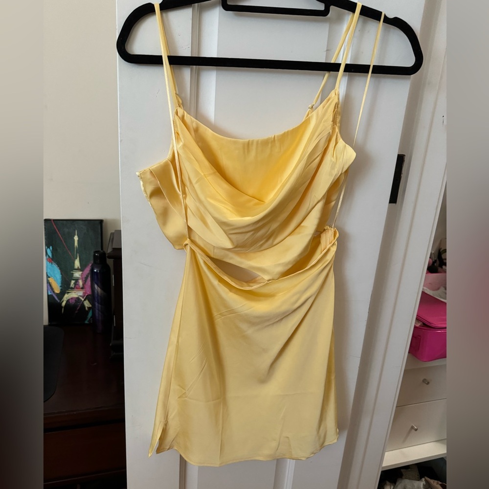 Yellow summer dress new with tags